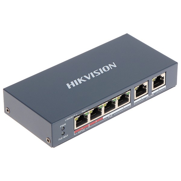 DS-3E0106HP-E SWITCH POE HIKVISION