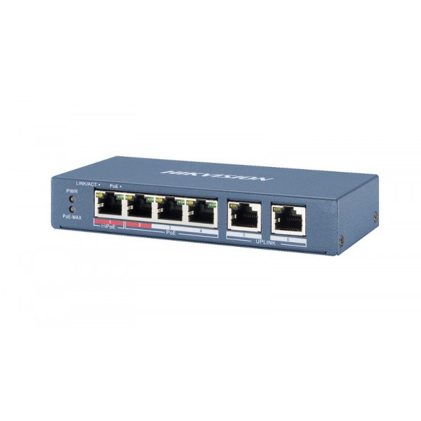 DS-3E0106HP-E SWITCH POE HIKVISION
