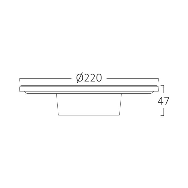 LED ZIDNA LAMPA PALERMO 12W 3IN1 CRNA KRUG IP65