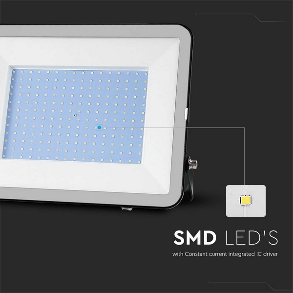 LED SMD REFLEKTOR 200W 6500K CRNI V-TAC PRO