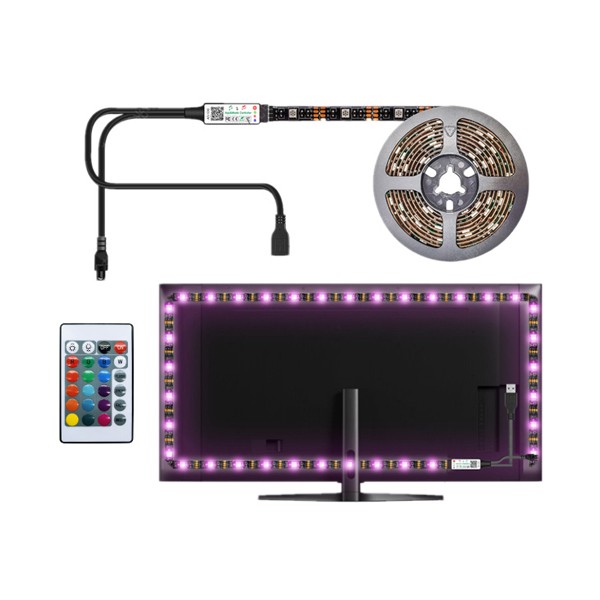 LED TRAKA SET RGB 3m 5VDC USB za pozadinu TV