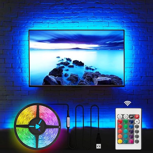 LED TRAKA SET RGB 3m 5VDC USB za pozadinu TV