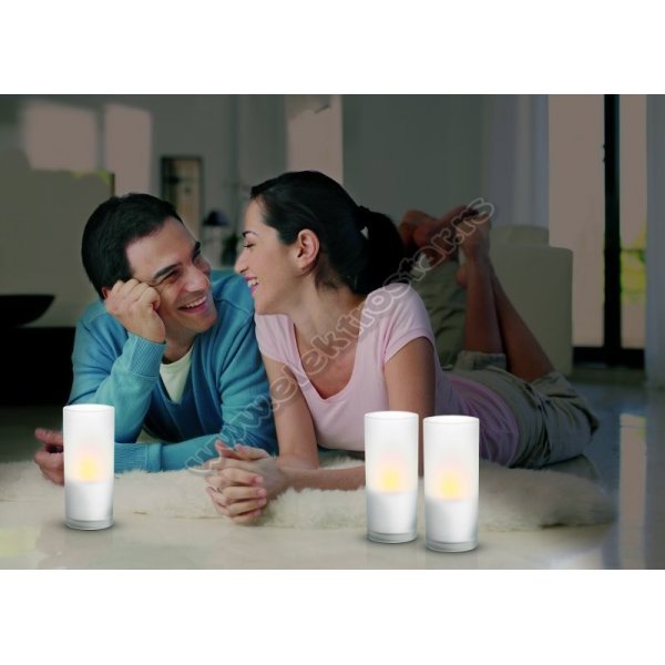 69108/60/PH CANDLE LIGHTS WHITE