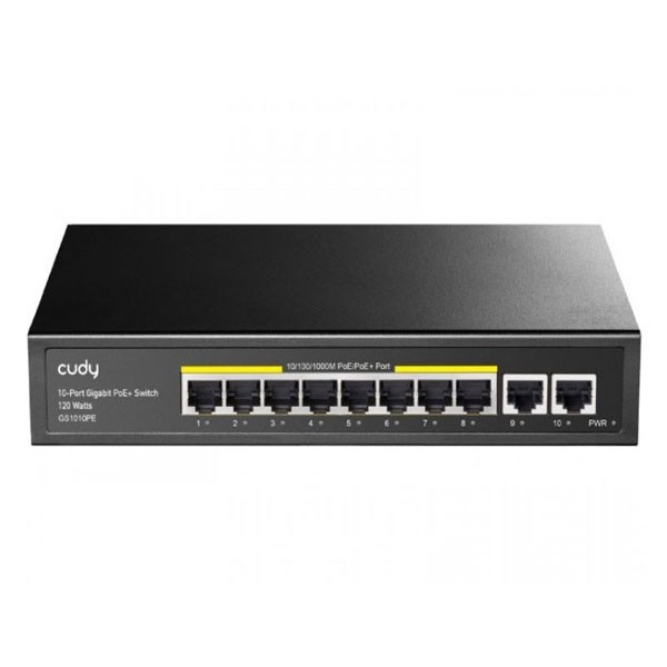 CUDY GS1010PE GIGABIT POE SWITCH 10-PORTOVA