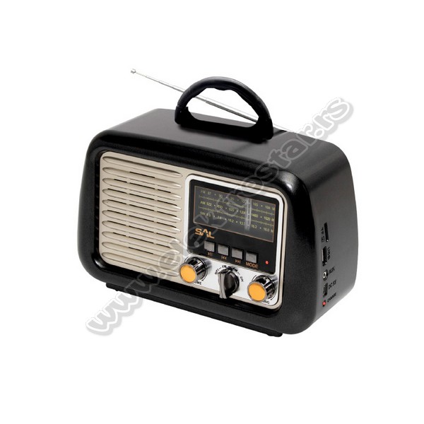 RETRO RADIO RRT2B 4in1 BT+MP3+AUX+RADIO
