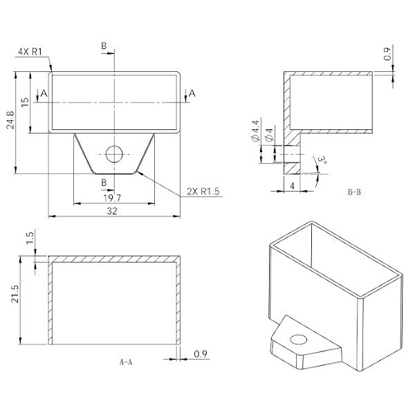 RC FILTER MCR-P 0,22mF+120Ohm/2W 275VAC